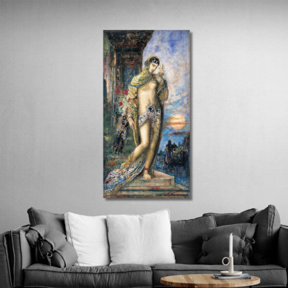 Cantico Dei Cantici Gustave Moreau gmr38 quadro stampato su tela