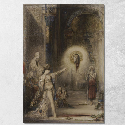 L'Apparizione Gustave Moreau gmr41 quadro stampato su tela