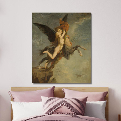 La Chimera Gustave Moreau gmr42 quadro stampato su tela