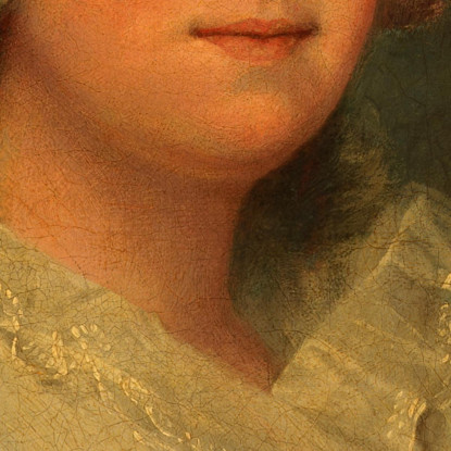 La Signora Abington John Hoppner jhp14 quadro stampato su tela