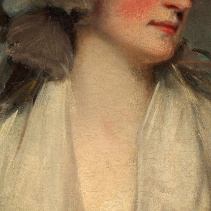 Ritratto Di Una Donna John Hoppner jhp25 quadro stampato su tela