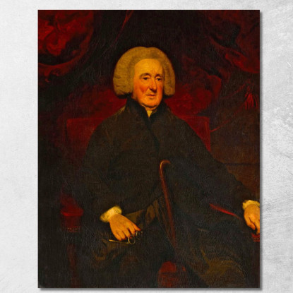 Ritratto Di Charles Moss Arcidiacono Di Colchester E Vescovo Di Bath E Wells John Hoppner jhp27 quadro stampato su tela