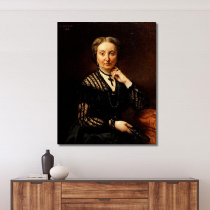 Ritratto Di Una Donna Léon Bonnat lbn20 quadro stampato su tela