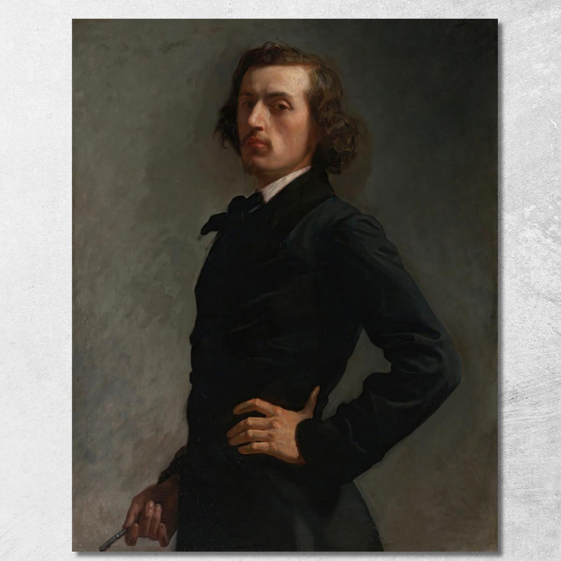 Ritratto Del Signor Allard Léon Bonnat lbn31 quadro stampato su tela Ritratto Del Signor Allard Léon Bonnat lbn31 quadro stampato su tela