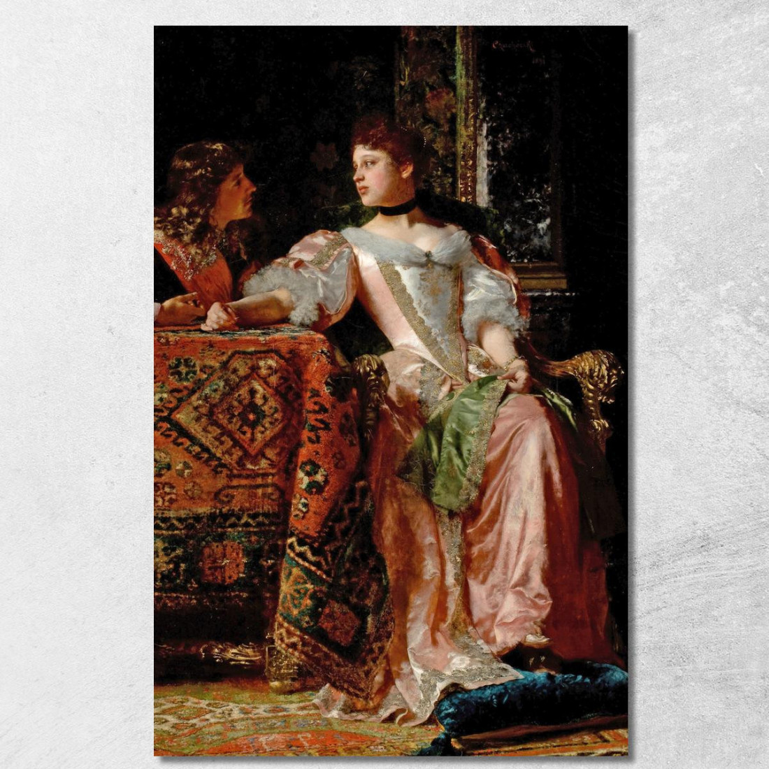 La Proposta Władysław Czachórski wcz21 quadro stampato su tela La Proposta Władysław Czachórski wcz21 quadro stampato su tela