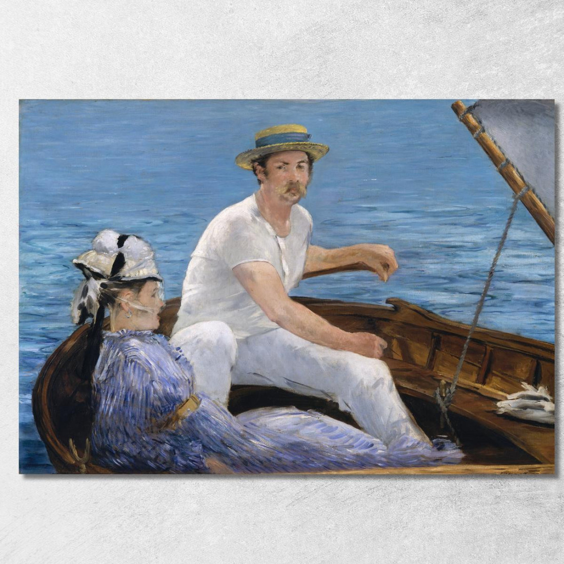 Canottaggio Édouard Manet emt15 quadro stampato su tela