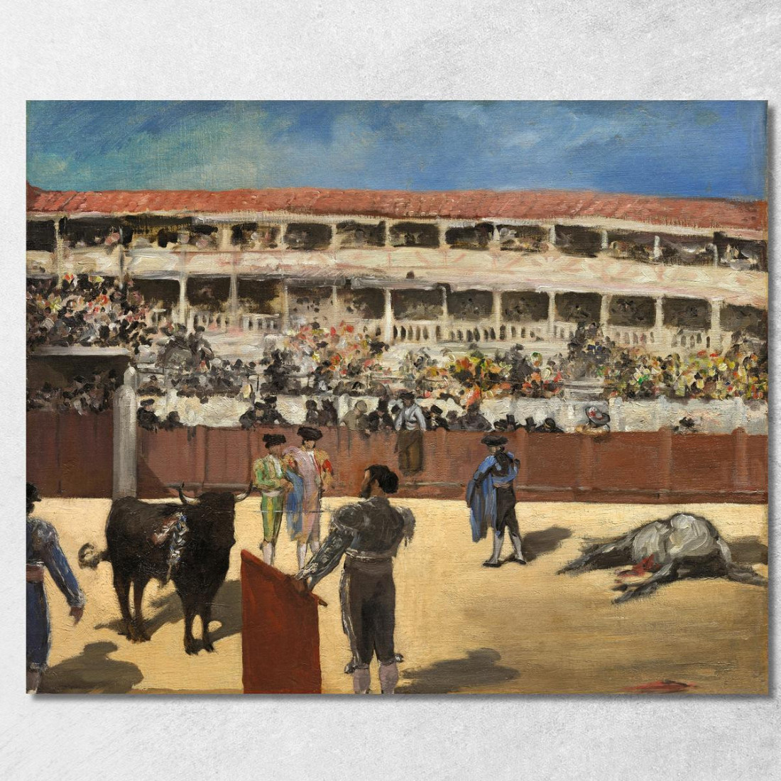 Corrida 1866 Édouard Manet emt23 quadro stampato su tela Corrida 1866 Édouard Manet emt23 quadro stampato su tela