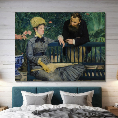 Al Conservatorio Édouard Manet emt36 quadro stampato su tela