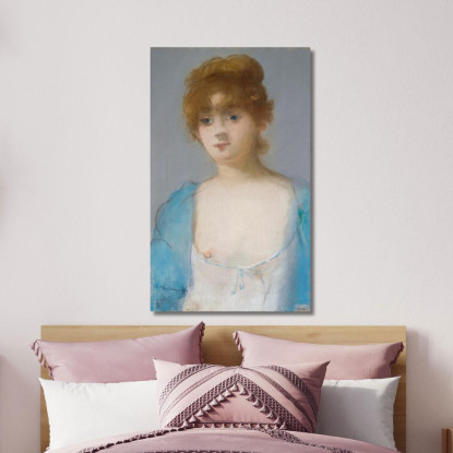 Giovane Ragazza In Vestaglia Édouard Manet emt42 quadro stampato su tela