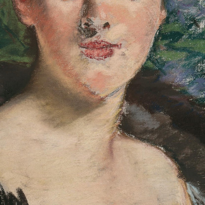 Signora In Pelliccia Édouard Manet emt46 quadro stampato su tela