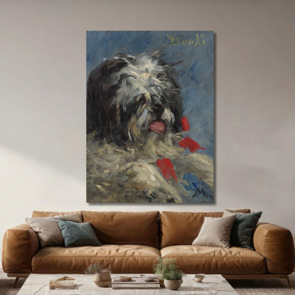 Donki Il Cane Édouard Manet emt52 quadro stampato su tela
