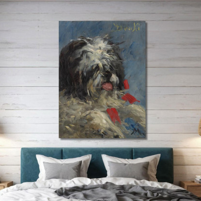 Donki Il Cane Édouard Manet emt52 quadro stampato su tela