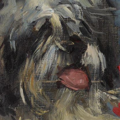 Donki Il Cane Édouard Manet emt52 quadro stampato su tela