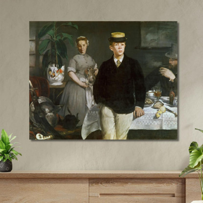 Pranzo In Studio Modifica Questo Édouard Manet emt56 quadro stampato su tela