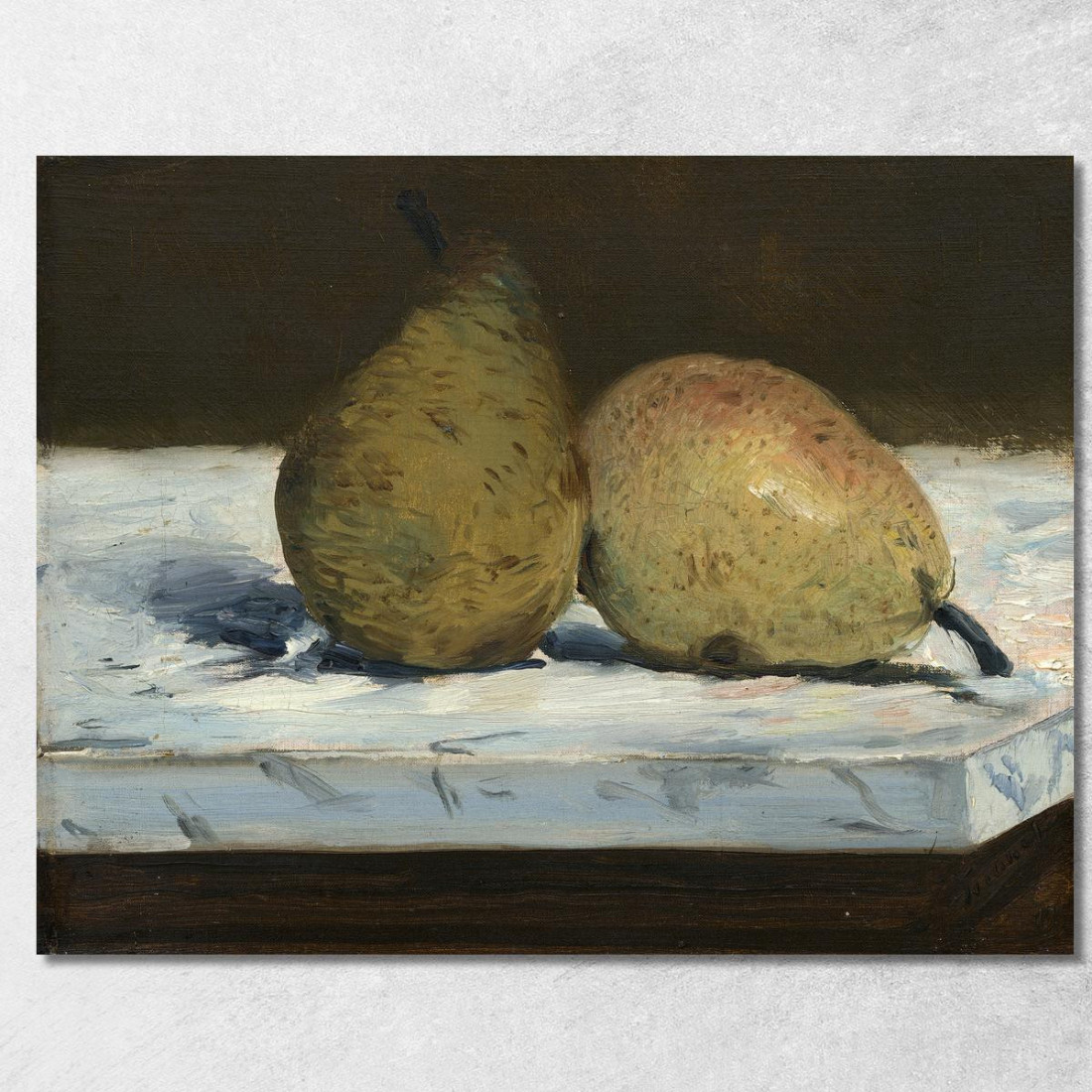 Pere Édouard Manet emt72 quadro stampato su tela Pere Édouard Manet emt72 quadro stampato su tela