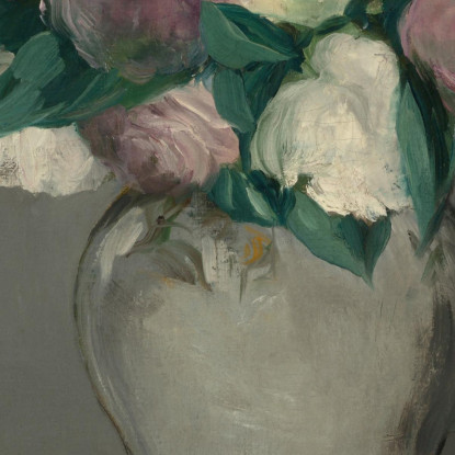 Peonie Édouard Manet emt73 quadro stampato su tela