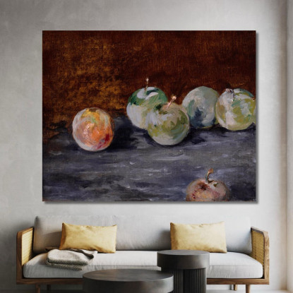 Prugne Édouard Manet emt75 quadro stampato su tela