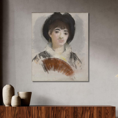 Ritratto Della Contessa Albazzi Édouard Manet emt88 quadro stampato su tela