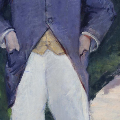 Ritratto Del Signor Brun Édouard Manet emt93 quadro stampato su tela