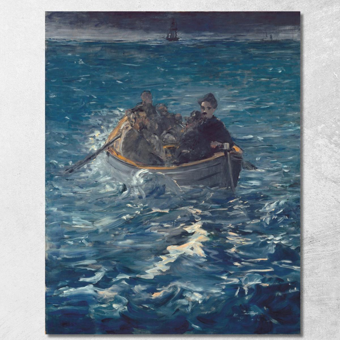La Fuga Di Rochefort 2 Édouard Manet emt95 quadro stampato su tela La Fuga Di Rochefort 2 Édouard Manet emt95 quadro stampato su tela