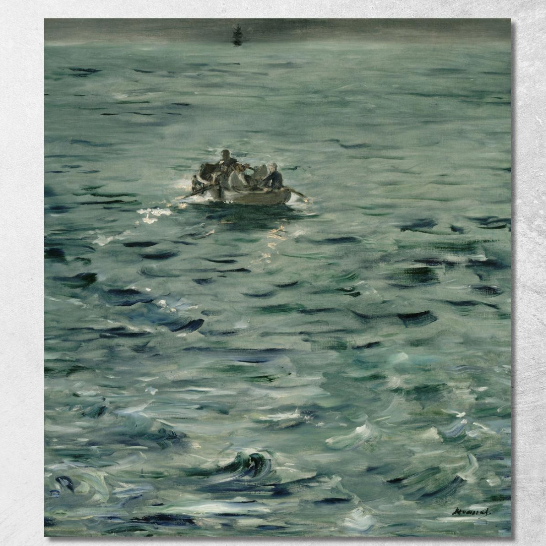 La Fuga Di Rochefort 1881 Édouard Manet emt96 quadro stampato su tela La Fuga Di Rochefort 1881 Édouard Manet emt96 quadro stampato su tela