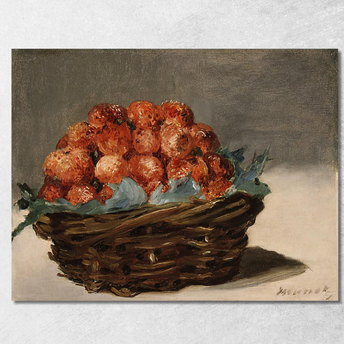 Fragole Édouard Manet emt105 quadro stampato su tela Fragole Édouard Manet emt105 quadro stampato su tela
