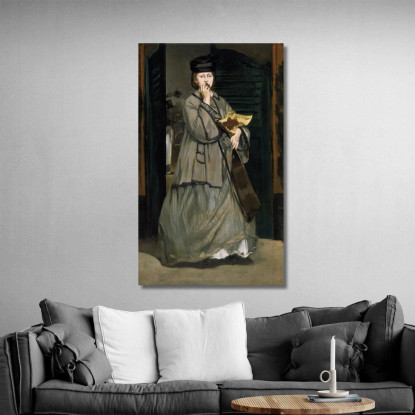 Cantante Di Strada Édouard Manet emt106 quadro stampato su tela