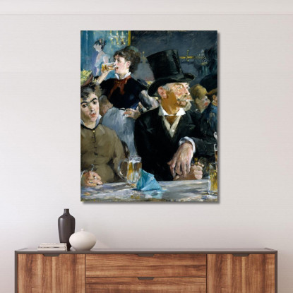 Il Café-Concerto Édouard Manet emt118 quadro stampato su tela