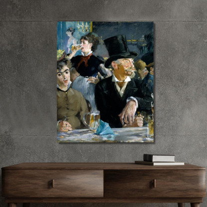 Il Café-Concerto Édouard Manet emt118 quadro stampato su tela