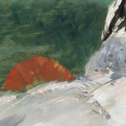 La Famiglia Monet Nel Loro Giardino Ad Argenteuil Édouard Manet emt130 quadro stampato su tela