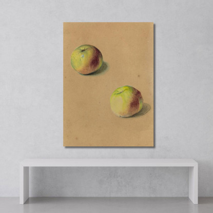 Due Mele Édouard Manet emt141 quadro stampato su tela