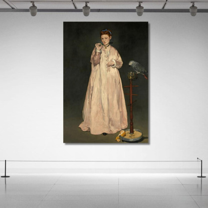 Giovane Signora Nel 1866 Édouard Manet emt150 quadro stampato su tela