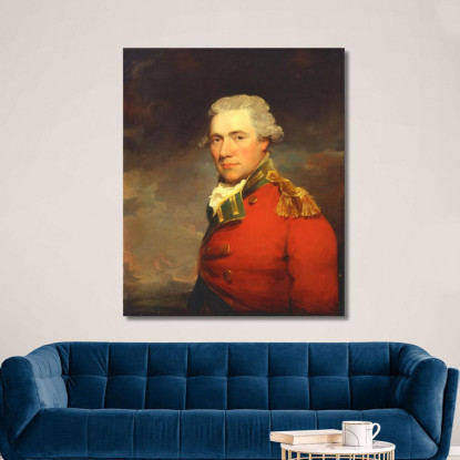 Un Oficial Británico Desconocido Probablemente Del 11.º Regimiento De Infantería De North Devonshire John Hoppner cuadro en lien