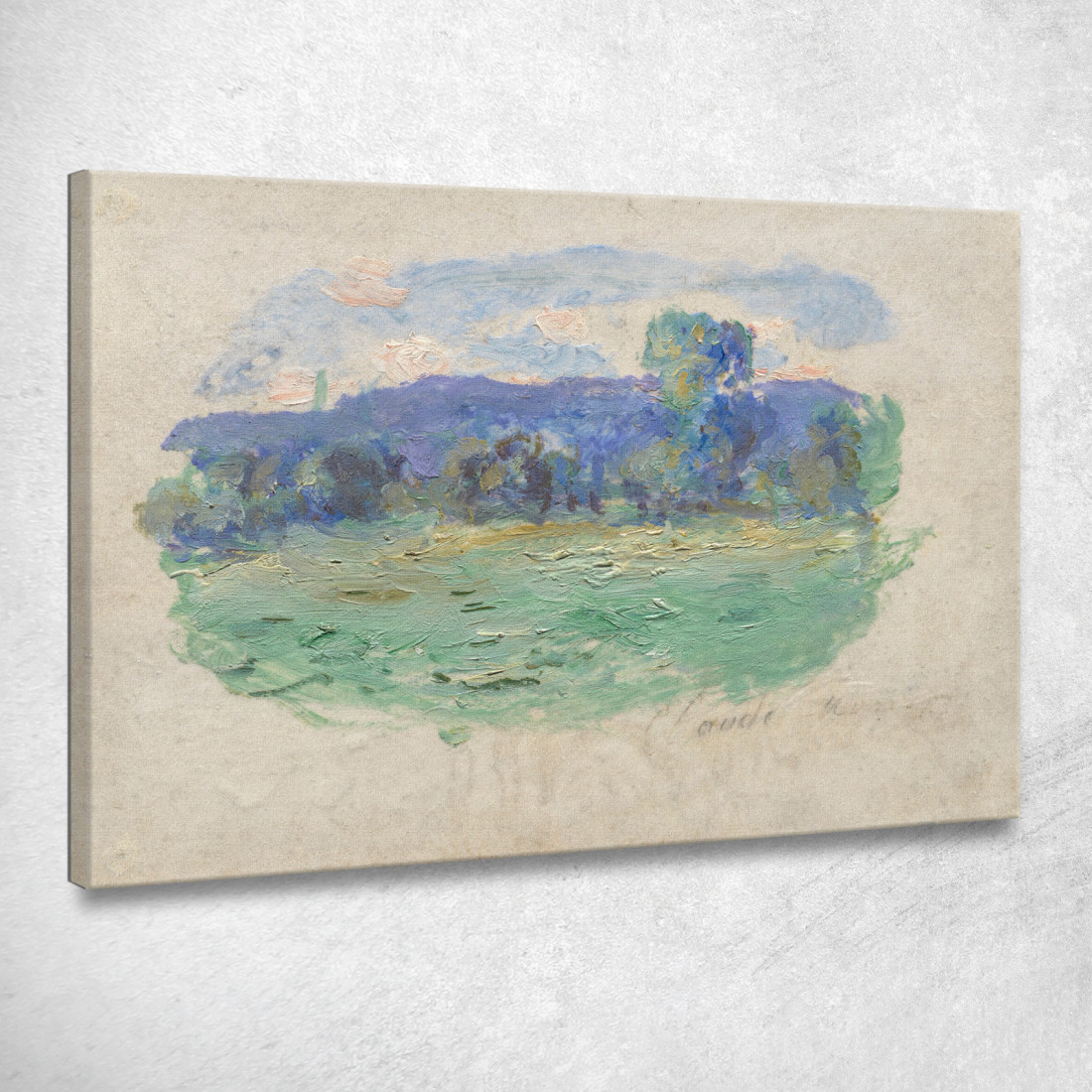 La Senna A Port-Villez Claude Monet mnt262 quadro stampato su tela La Senna A Port-Villez Claude Monet mnt262 quadro stampato su tela