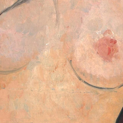 Nudo Femminile Amedeo Modigliani amd3 quadro stampato su tela