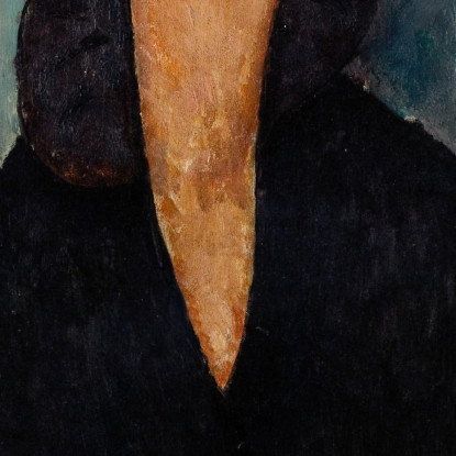 Donna Con Gli Occhi Azzurri Amedeo Modigliani amd14 quadro stampato su tela