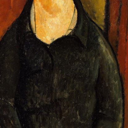 Venditore Di Fiori Amedeo Modigliani amd15 quadro stampato su tela