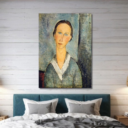 Ragazza Con Una Camicetta Da Marinaio Amedeo Modigliani amd16 quadro stampato su tela