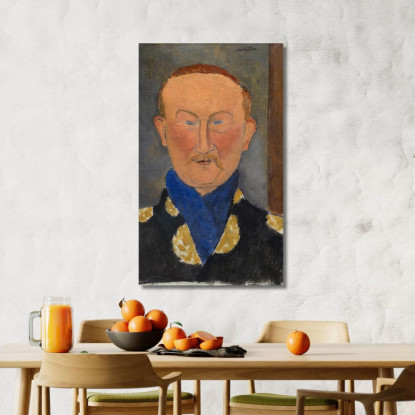 Leone Bakst Amedeo Modigliani amd34 quadro stampato su tela