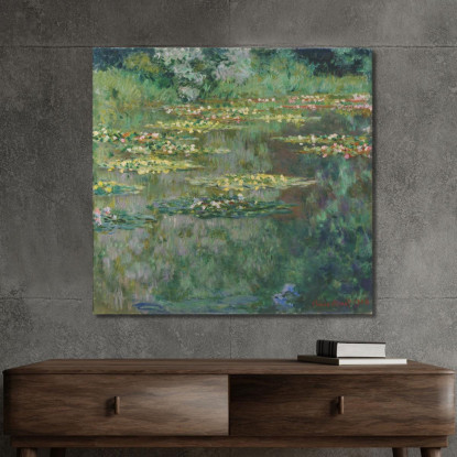 Lo Stagno Delle Ninfee Claude Monet mnt267 quadro stampato su tela