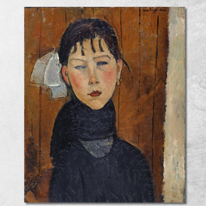 Maria Maria Figlia Del Popolo Amedeo Modigliani amd40 quadro stampato su tela