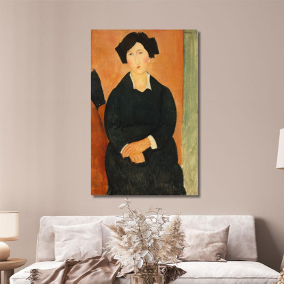 L'Italiano Amedeo Modigliani amd71 quadro stampato su tela