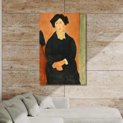 L'Italiano Amedeo Modigliani amd71 quadro stampato su tela