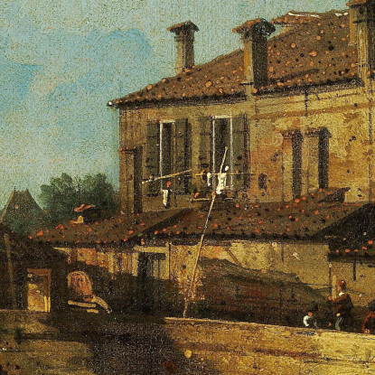 Chiusa Nei Pressi Di Dolo Canaletto cnl31 quadro stampato su tela
