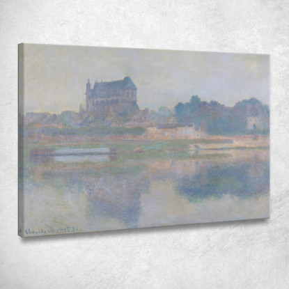 La Chiesa Di Vernon Grey Times Claude Monet mnt277 quadro stampato su tela