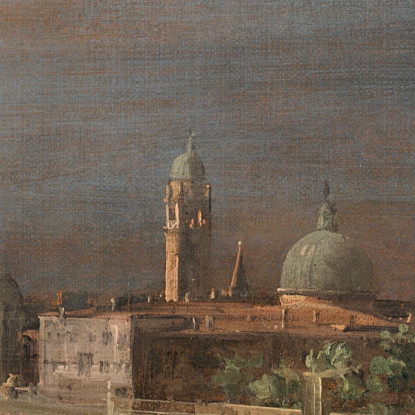 San Cristoforo San Michele And Murano From The Fondamenta Nuove Venice Canaletto cnl39 quadro stampato su tela