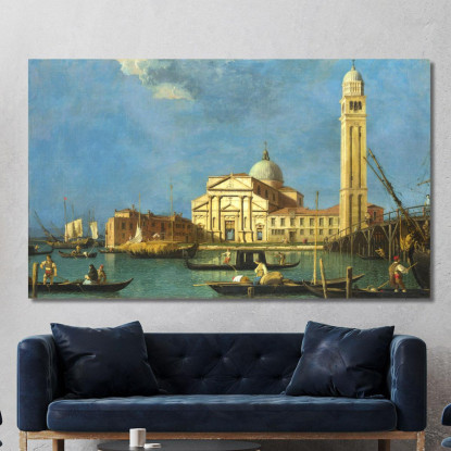 Studio Of S. Pietro In Castello Canaletto cnl42 quadro stampato su tela