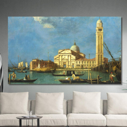 Studio Of S. Pietro In Castello Canaletto cnl42 quadro stampato su tela