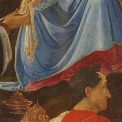 Adorazione Dei Magi Sandro Botticelli sbt10 quadro stampato su tela