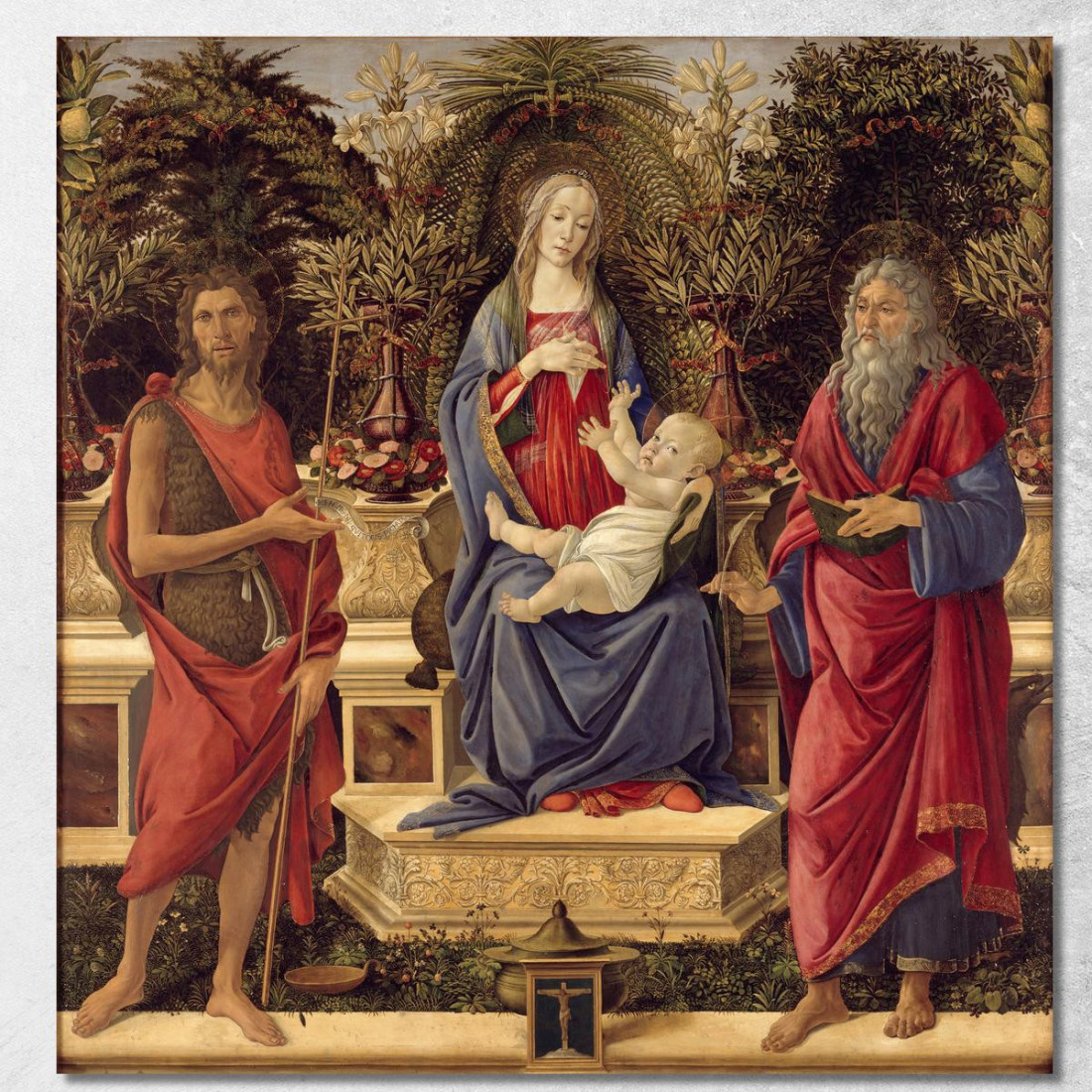 The Altar Bardi Sandro Botticelli sbt36 quadro stampato su tela The Altar Bardi Sandro Botticelli sbt36 quadro stampato su tela
